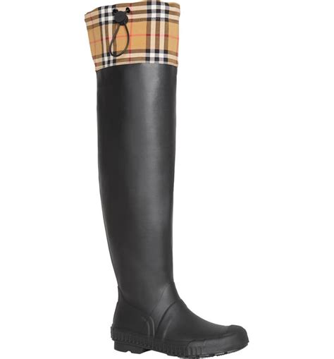 black burberry boots|burberry waterproof boots.